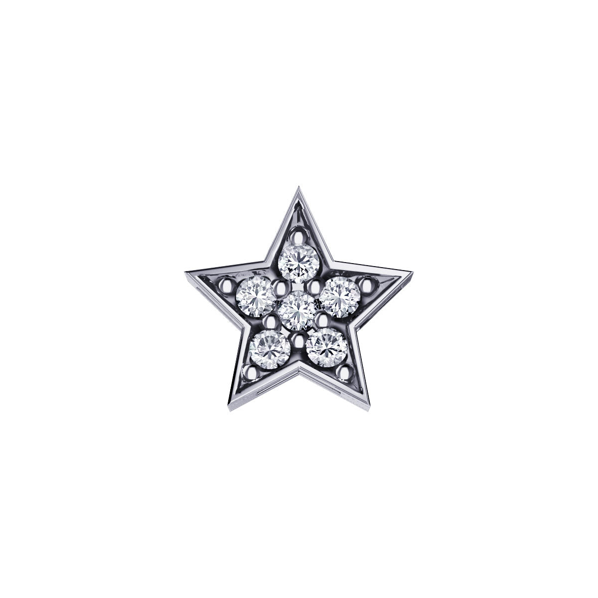 Elements - Stella in Oro 18KT 18KT e Diamanti