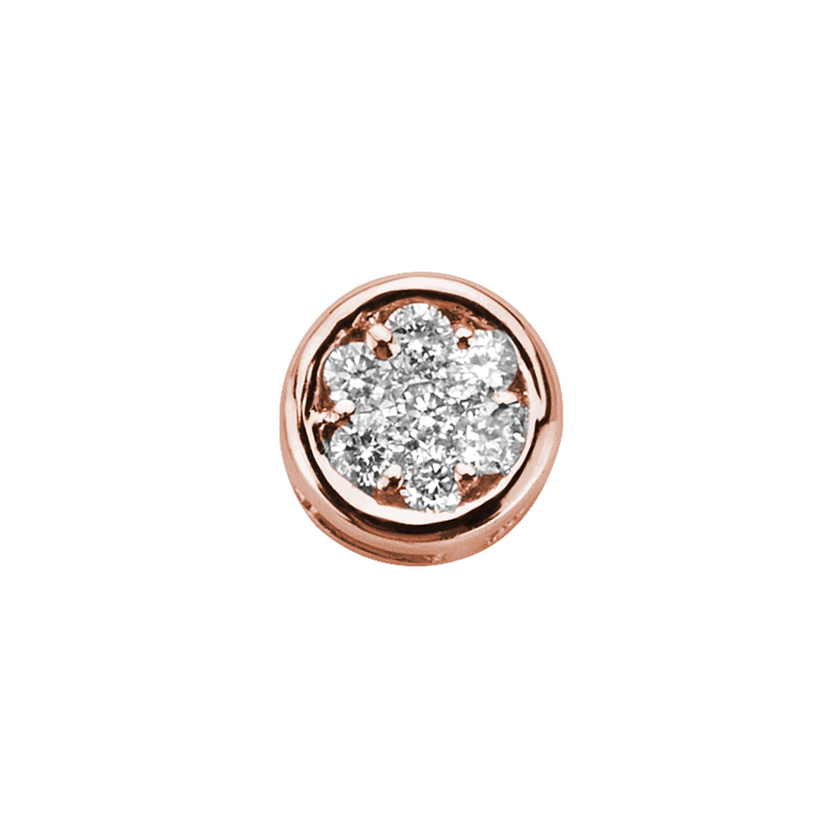 Elements - Astri in Oro 18KT 18KT e Diamanti Ct 0.03