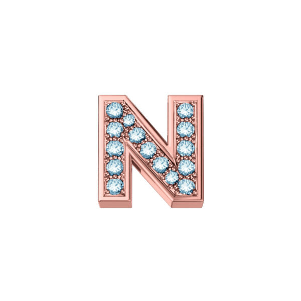 Elements - Lettere in Oro 18KT e diamanti
