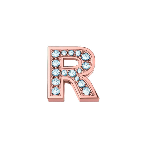 Elements - Lettere in Oro 18KT e diamanti