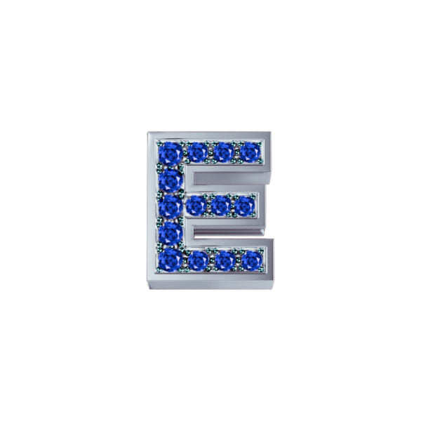 Elements - Lettere in Oro 18KT 18KT e Zaffiri
