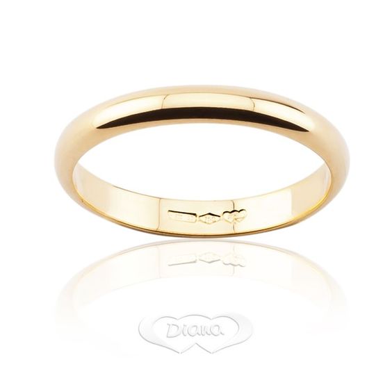 Fede Classica Diana 3 GR Oro 18KT 18KT