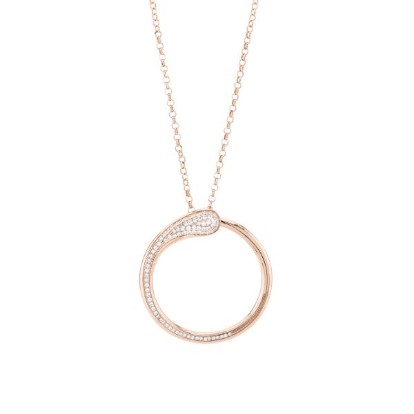 Collana Donna Boccadamo in Bronzo Rosè con Zirconi - Caleida