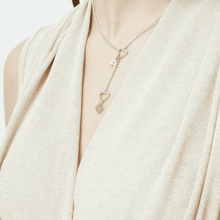 Elemento Singolo Le Bebè in Argento con Cuore – Lock Your Love – LBBA164