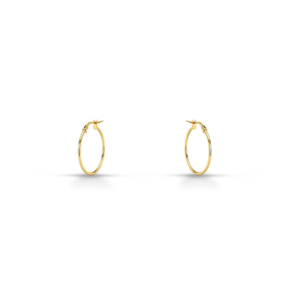 Orecchini a Cerchio 20mm iGold in oro Giallo 9KT