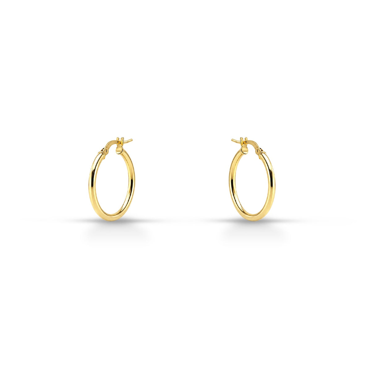 Orecchini a Cerchio 15mm iGold in oro Giallo 9KT