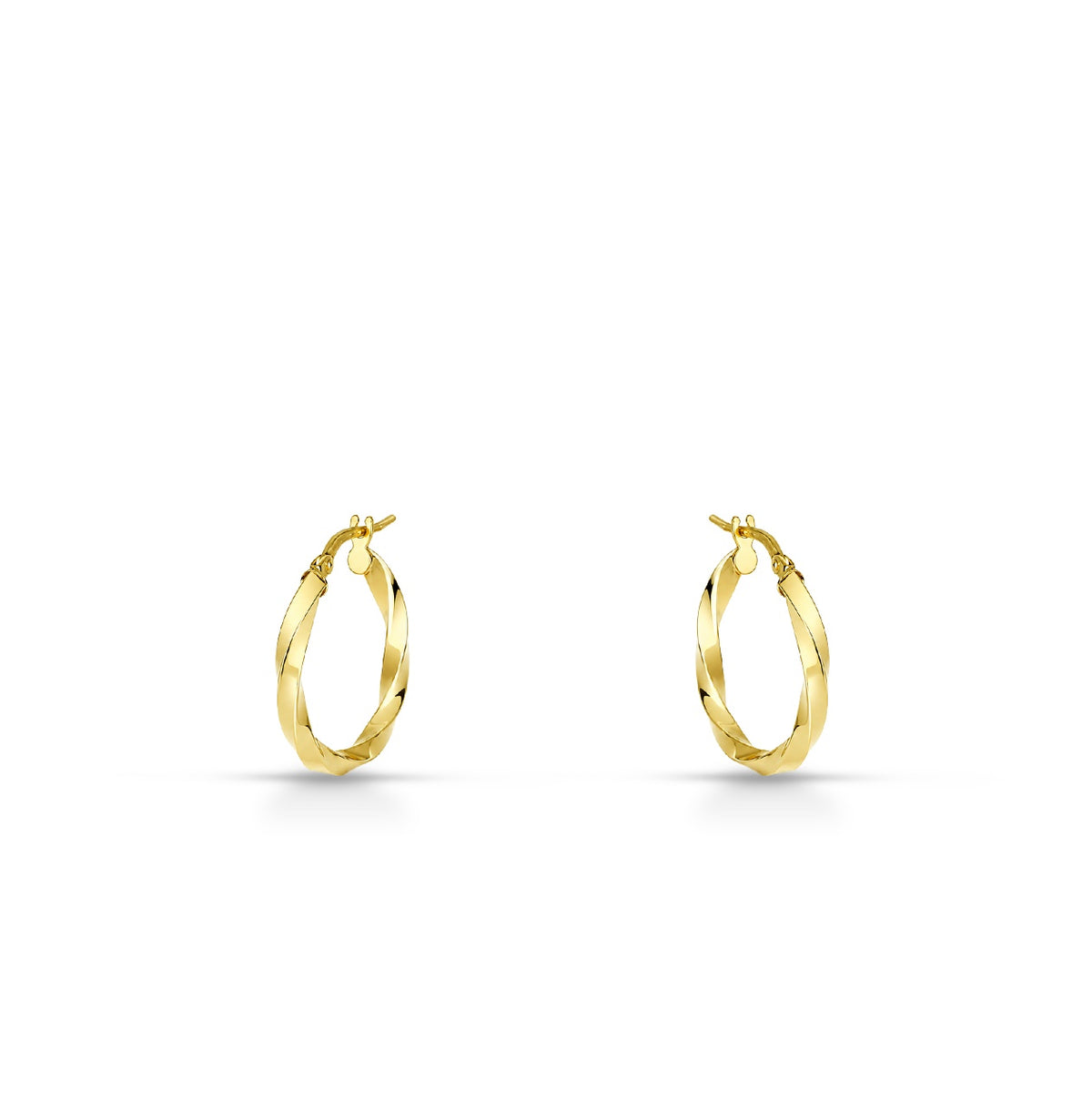 Orecchini a Cerchio 15 mm iGold in oro Giallo 9KT