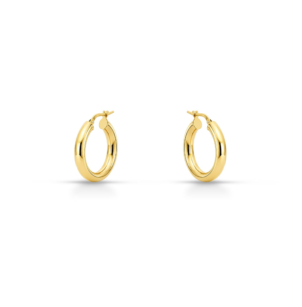 Orecchini a Cerchio 15mm iGold in oro Giallo 9KT