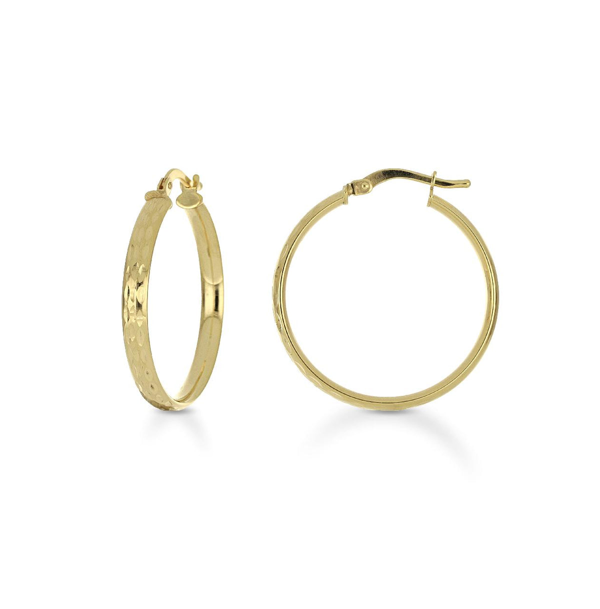 Orecchini a Cerchio 20mm iGold in oro Giallo 9KT