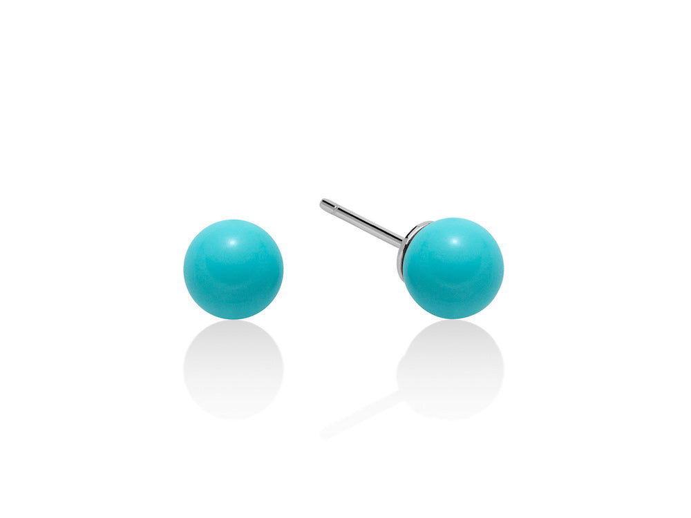 Orecchini Donna Miluna in Argento con Turchese