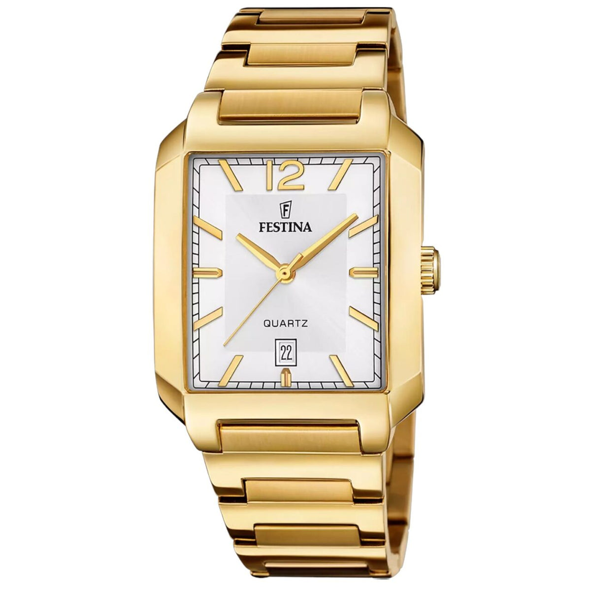 Orologio Uomo Festina in Acciaio Dorato