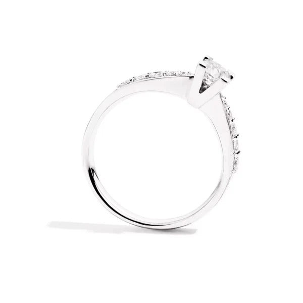 Anello Solitario Recarlo Maria Teresa con Diamanti Ct. 0.27