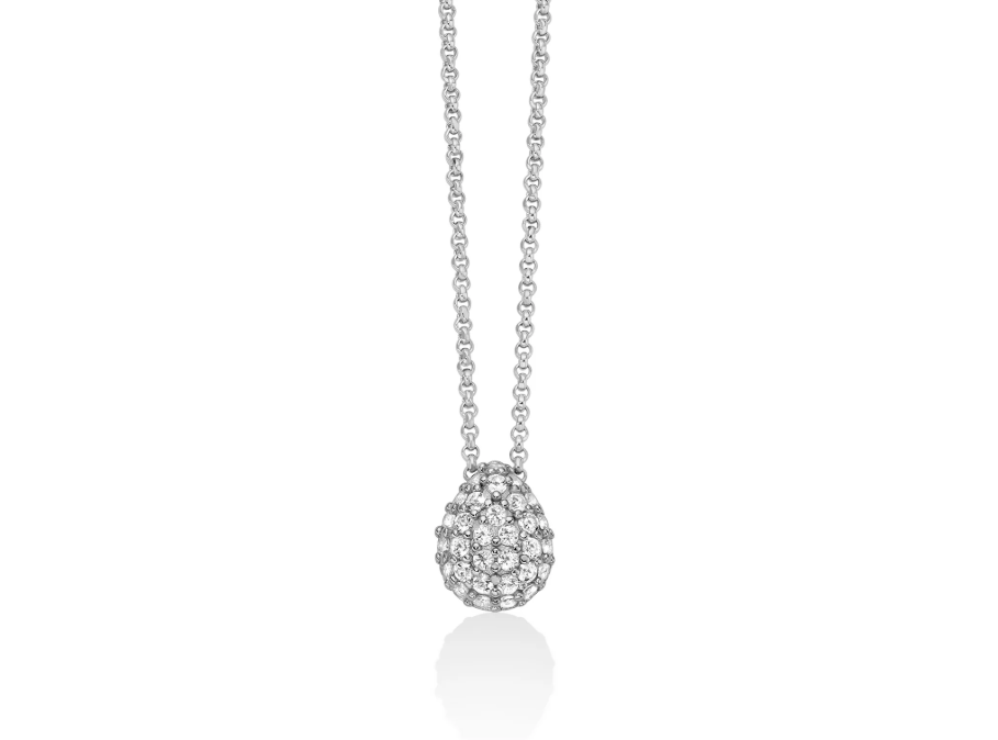 Collana Miluna in Argento e Topazio - Giochi di Luce
