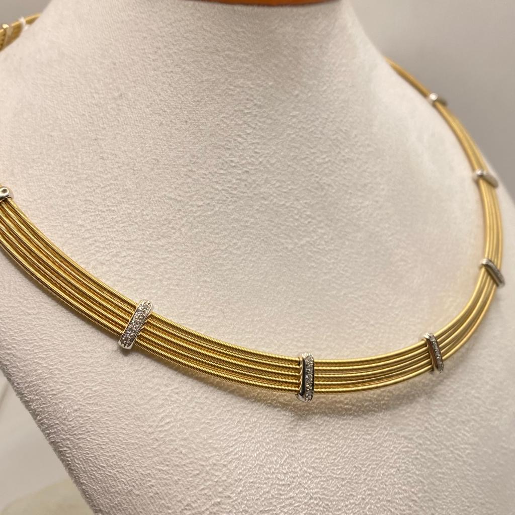 Collier Donna Marco Bicego in Oro 18KT 18KT con Diamanti