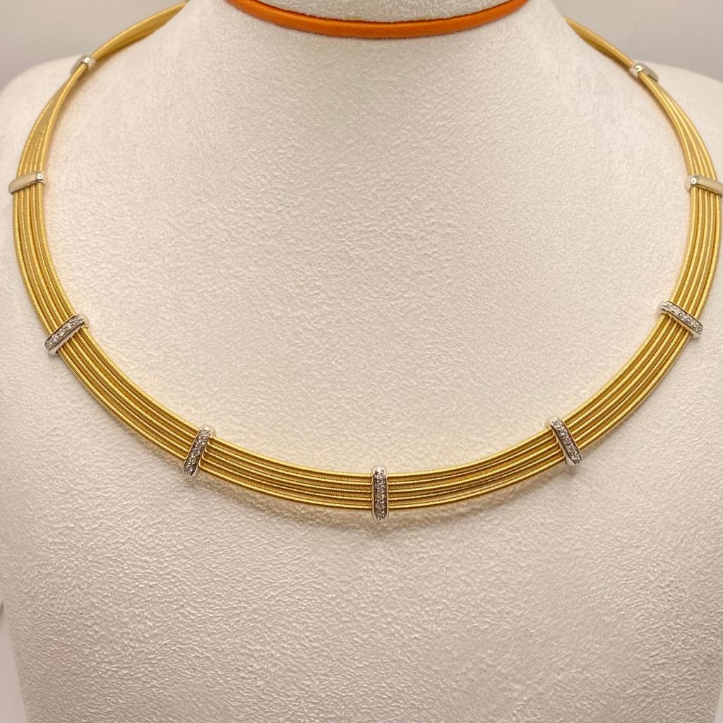 Collier Donna Marco Bicego in Oro 18KT 18KT con Diamanti
