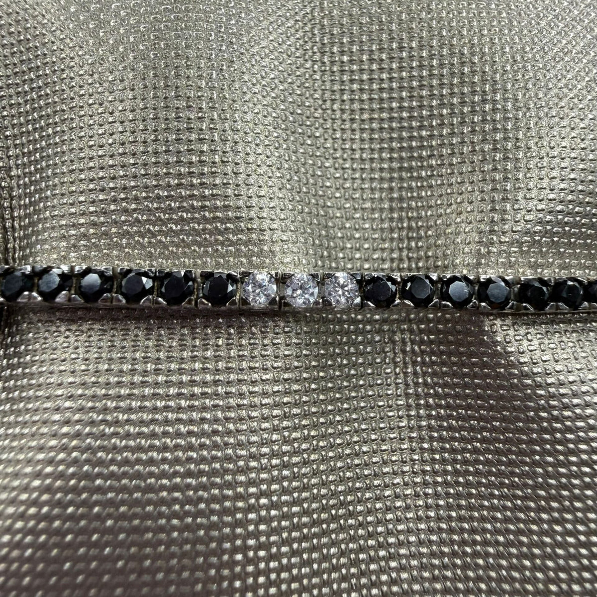 Bracciale Tennis in Oro 18KT 18KT e Zirconi