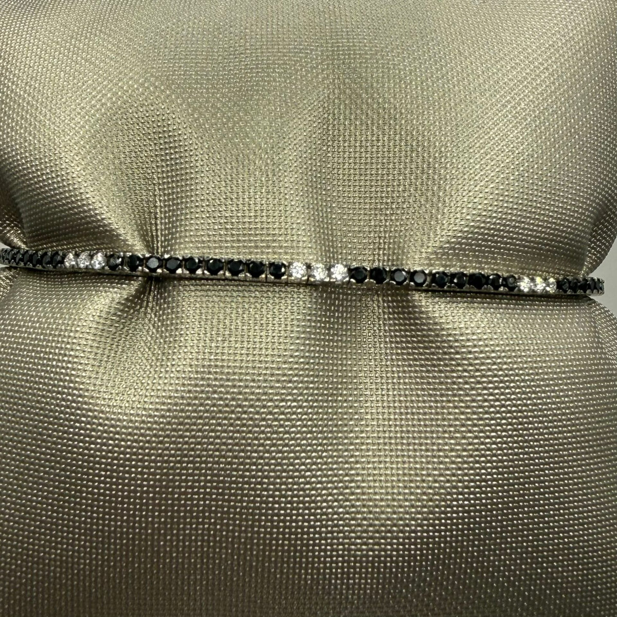 Bracciale Tennis in Oro 18KT 18KT e Zirconi