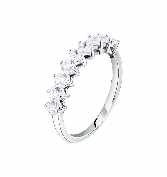Anello Veretta Donna Morellato in Argento con Zirconi Tesori