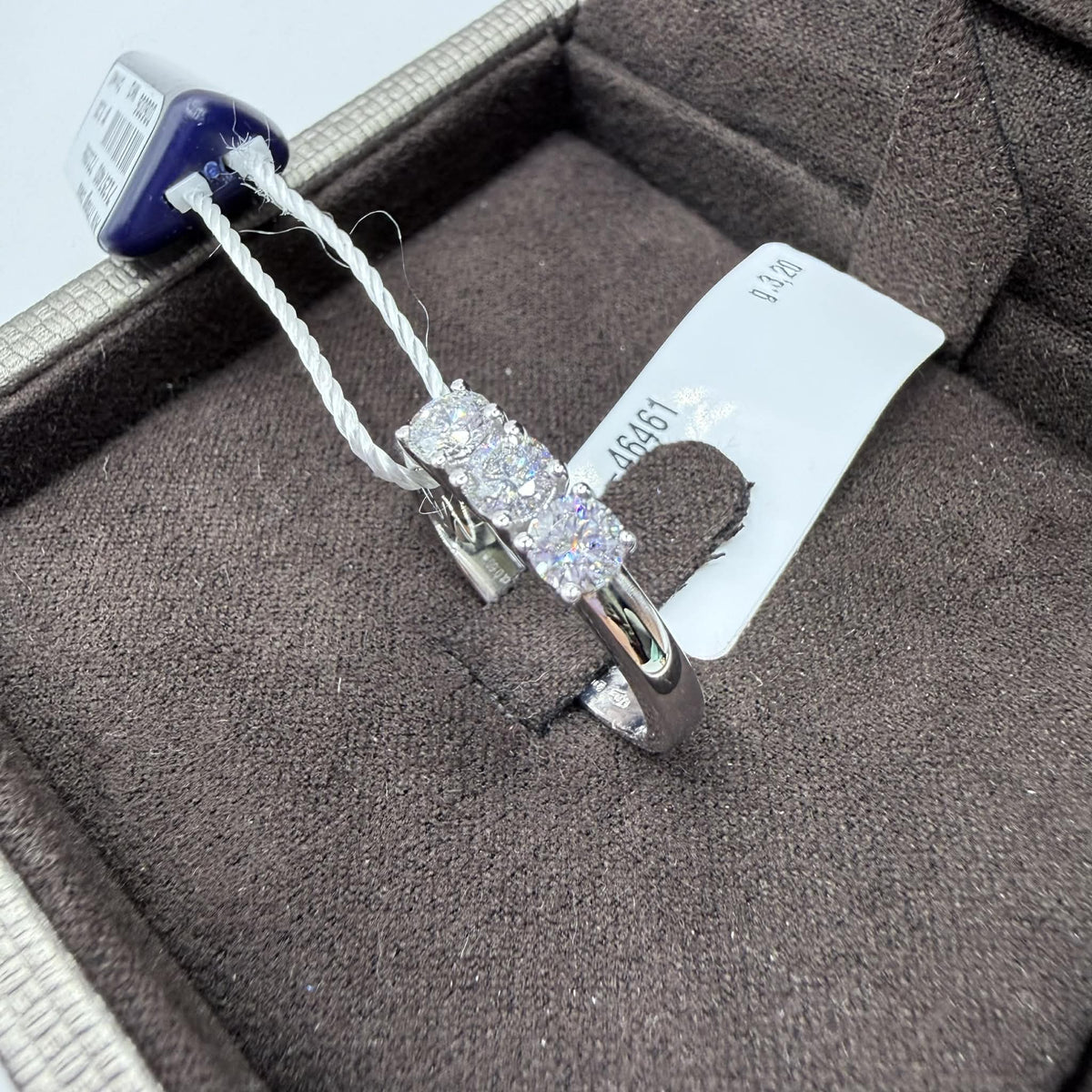 Anello Crivelli Trilogy in Oro 18KT e Diamanti Ct 0.60
