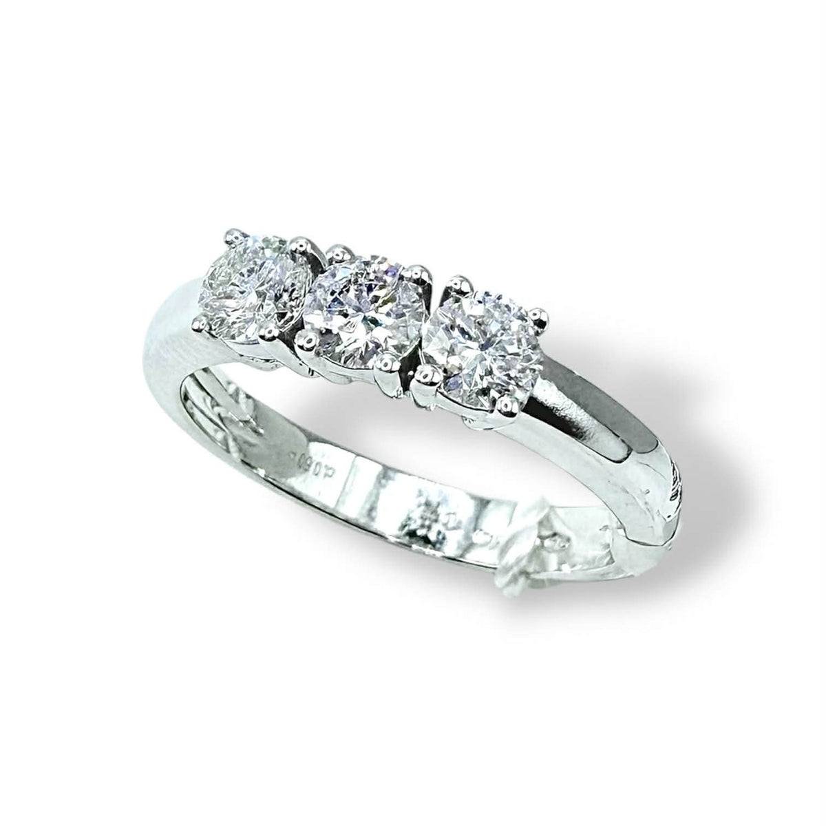 Anello Crivelli Trilogy in Oro 18KT e Diamanti Ct 0.60