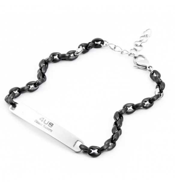 Bracciale Uomo Cesare Paciotti 4US in Acciaio - 4UBR4084