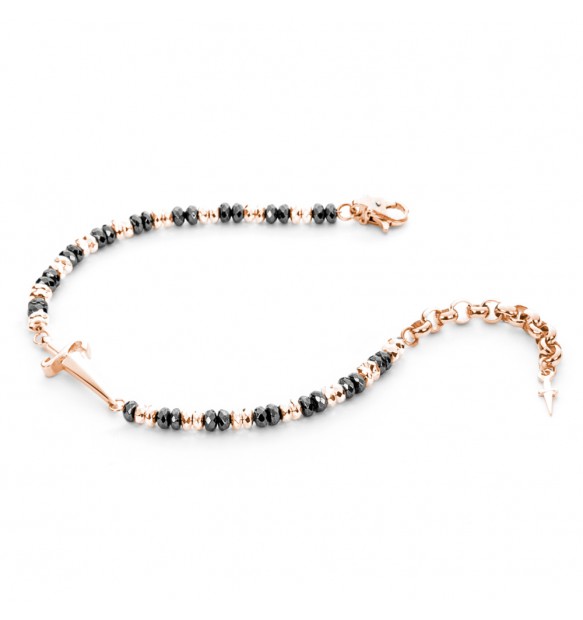 Bracciale Uomo Cesare Paciotti in Argento Rosè - JPBR2323R