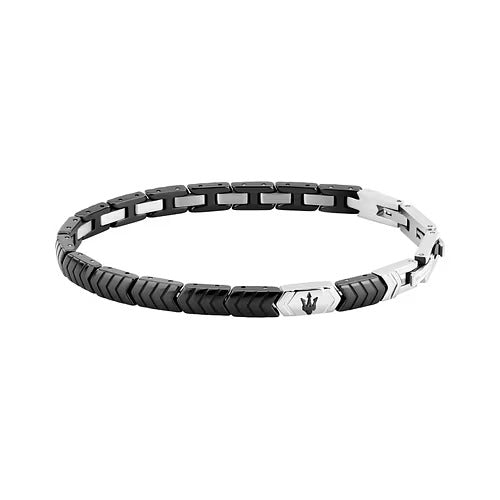 Bracciale Uomo Maserati Ceramic Nero