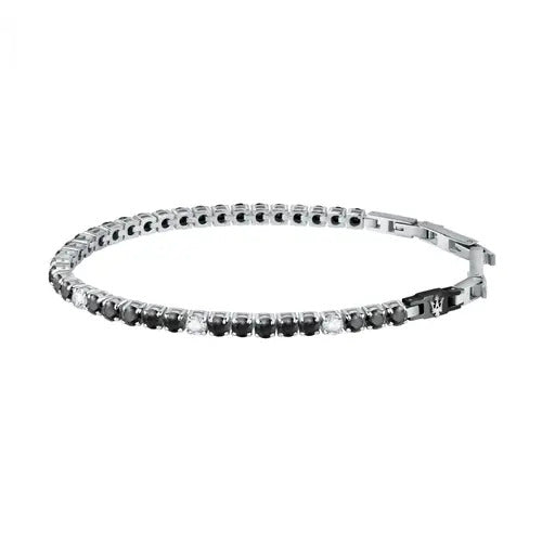 Bracciale Tennis Uomo Maserati in Acciaio