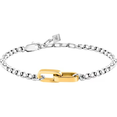 Bracciale Uomo Morellato a Catena in Acciaio Motown