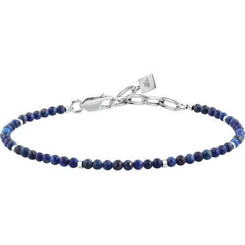 Bracciale Uomo Morellato Terra in Acciaio e Lapislazzuli