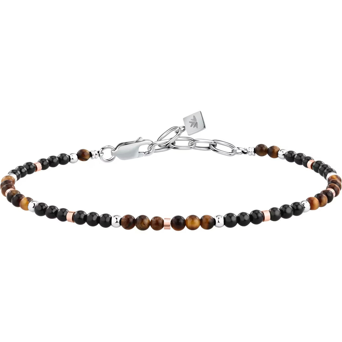 Bracciale Uomo Morellato Terra in Acciaio e Onice