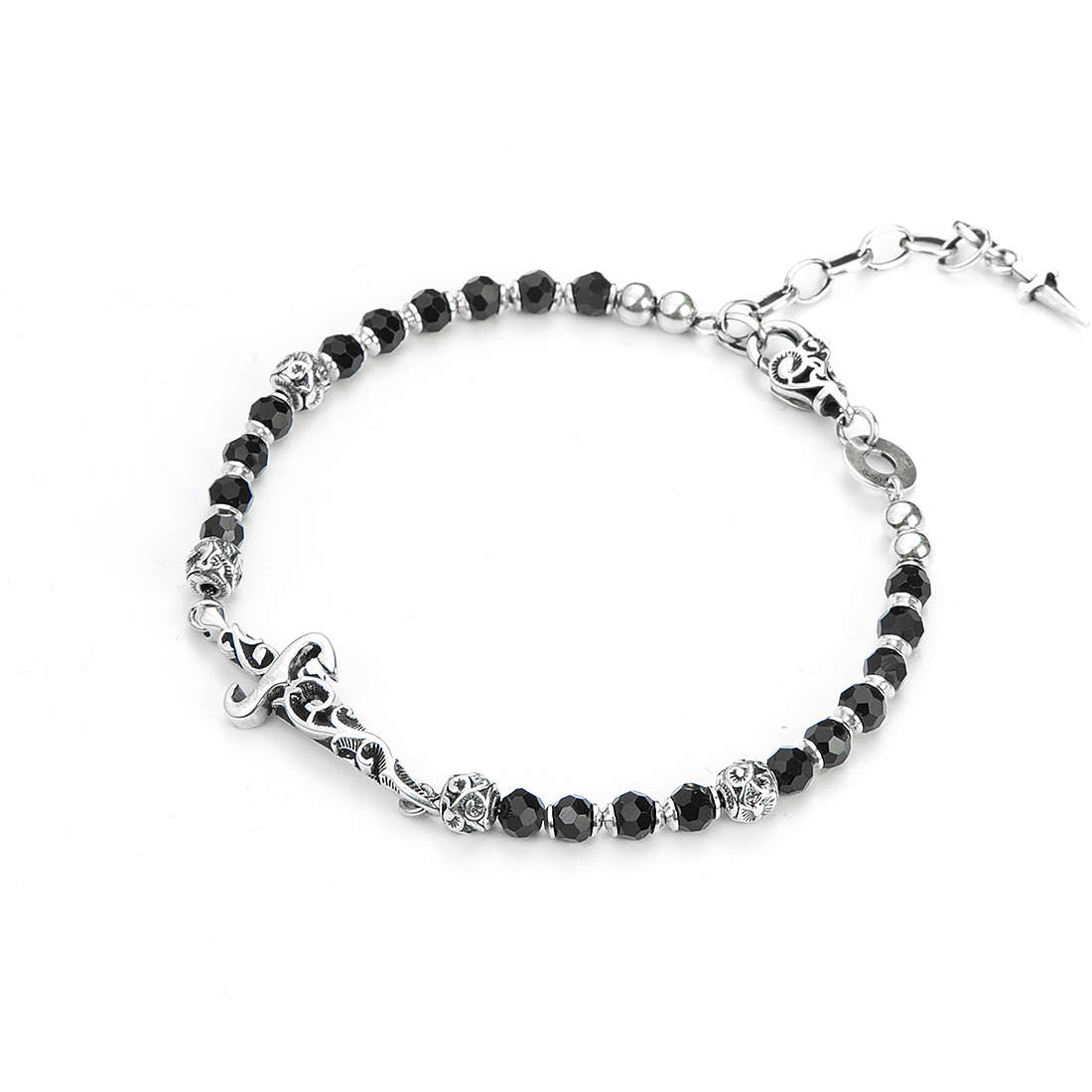 Bracciale Uomo Gioielli Cesare Paciotti Black Body JPBR1730V
