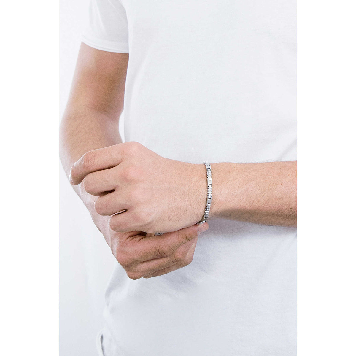 Bracciale Uomo Maserati in Acciaio JM418ANJ04