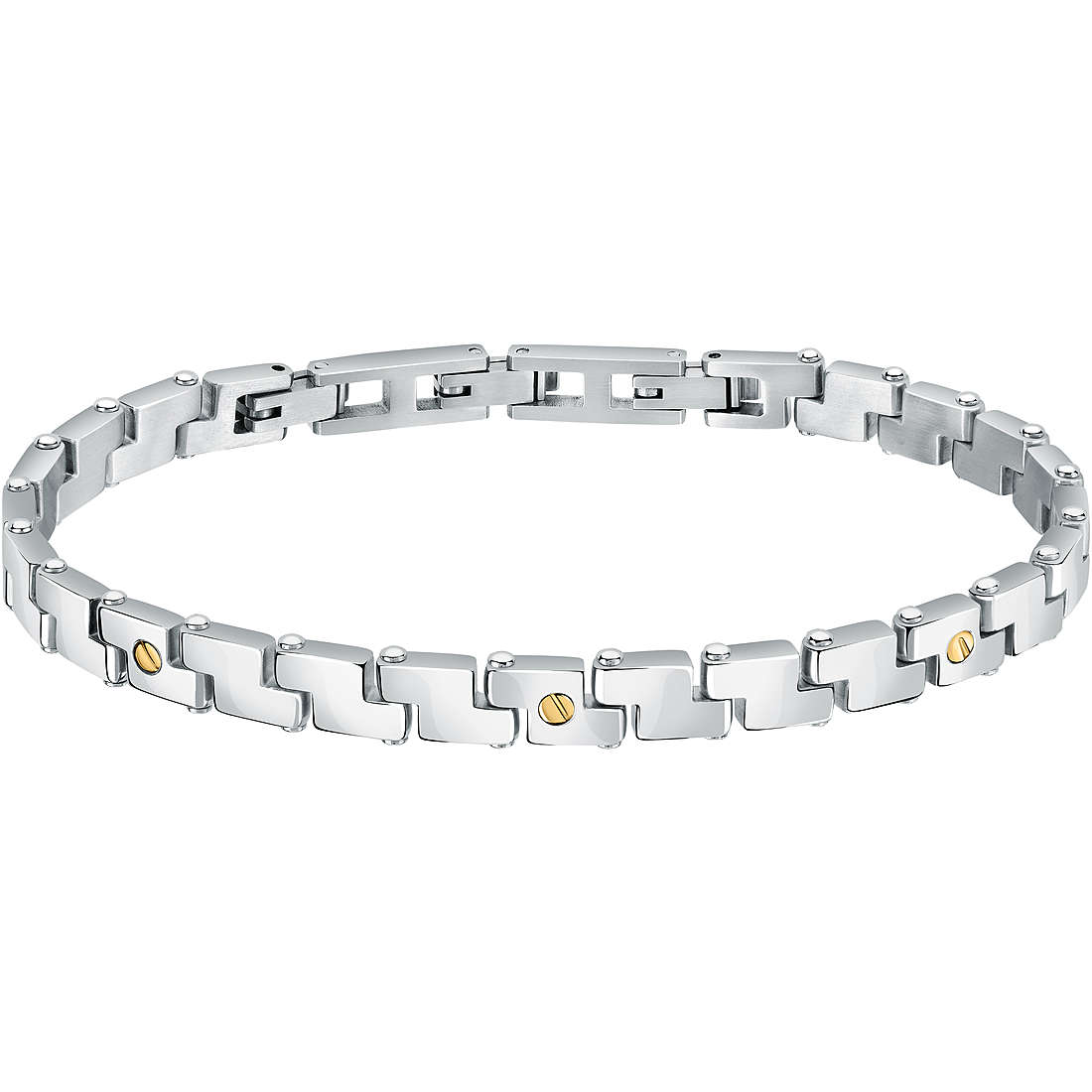 Bracciale Uomo Morellato in Acciaio Collezione Gold - SATM17