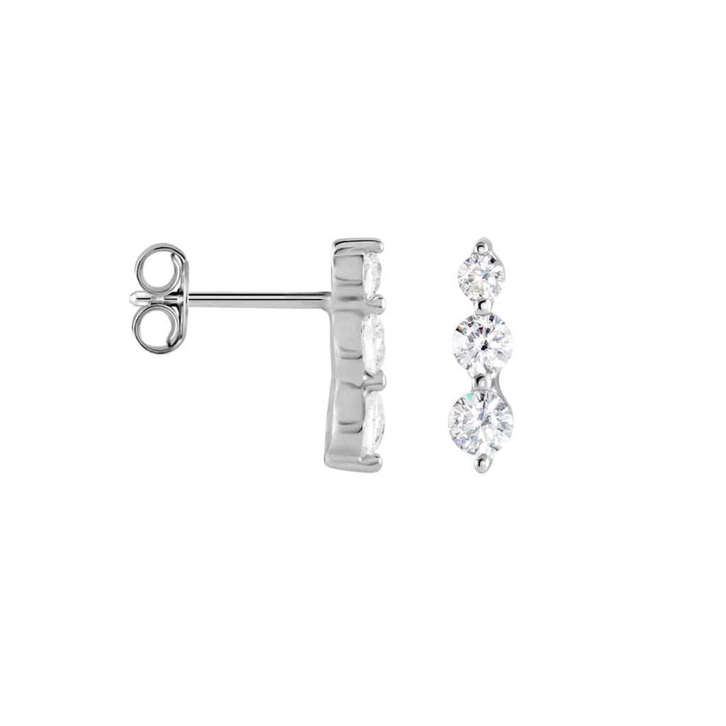 Orecchini Trilogy Stroili in Argento - Silver Shine