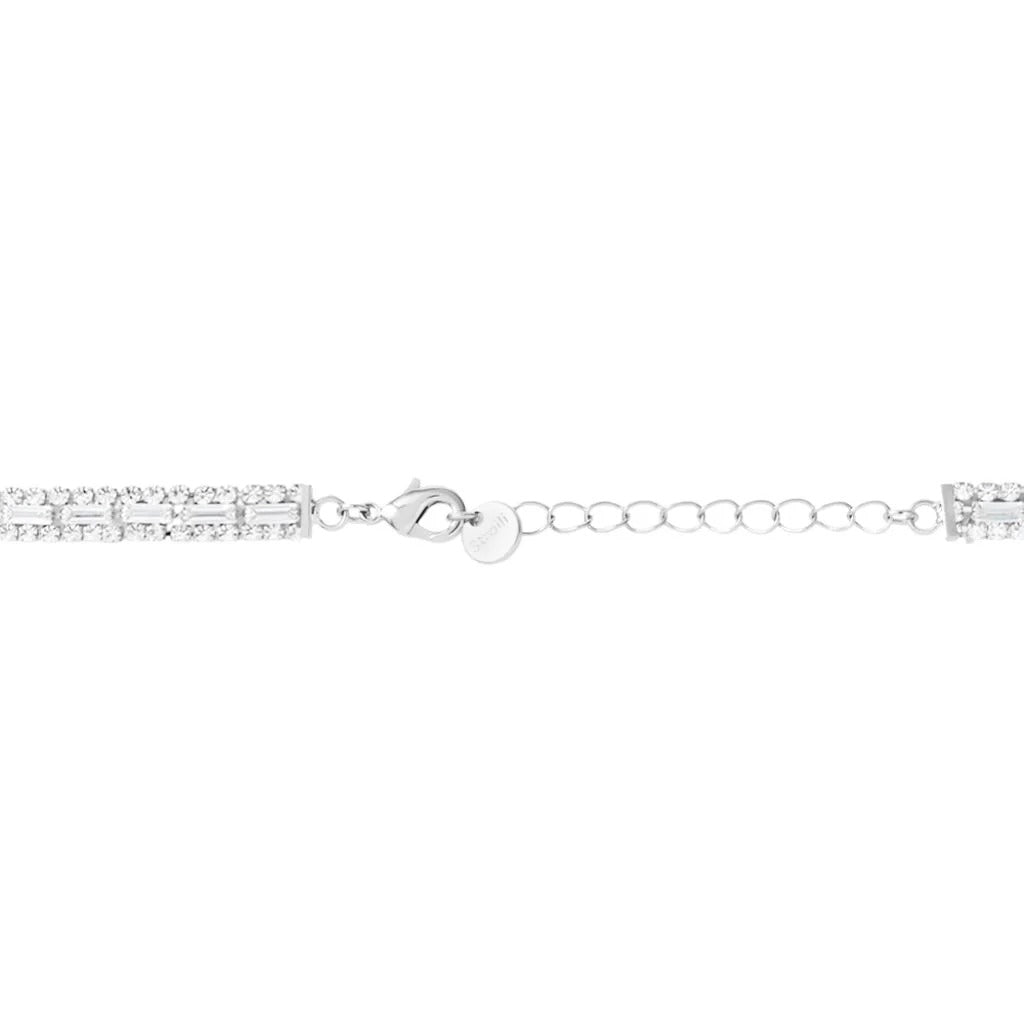 Collana Tennis Stroili in Metallo e Cristallo Romantic Shine