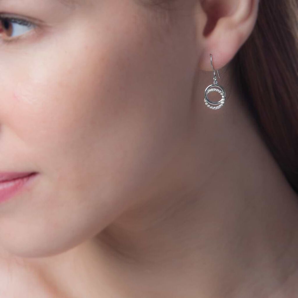 Orecchini Pendenti Stroili in Argento Silver Shine