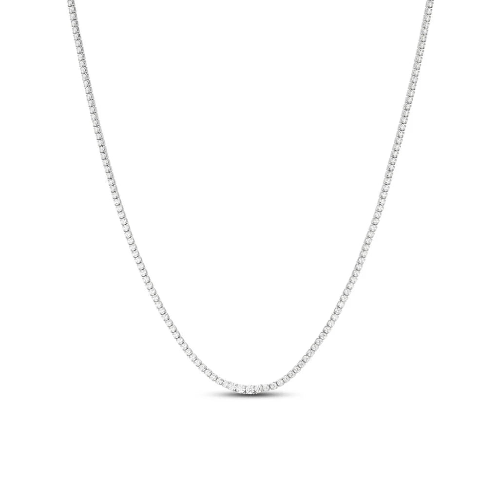 Collana Tennis Stroili in Argento con Zirconi - 1685260