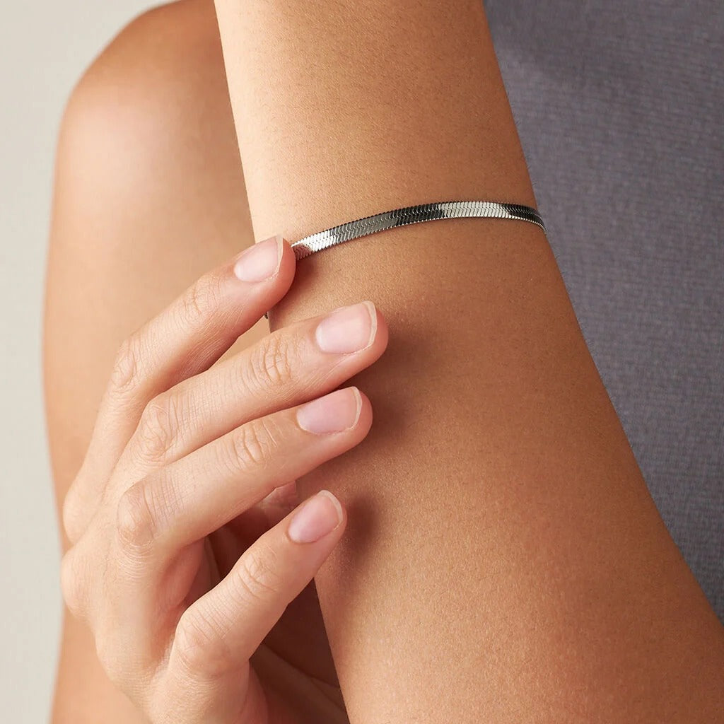 Bracciale con Maglia Coreana Stroili in Acciaio Lady Code