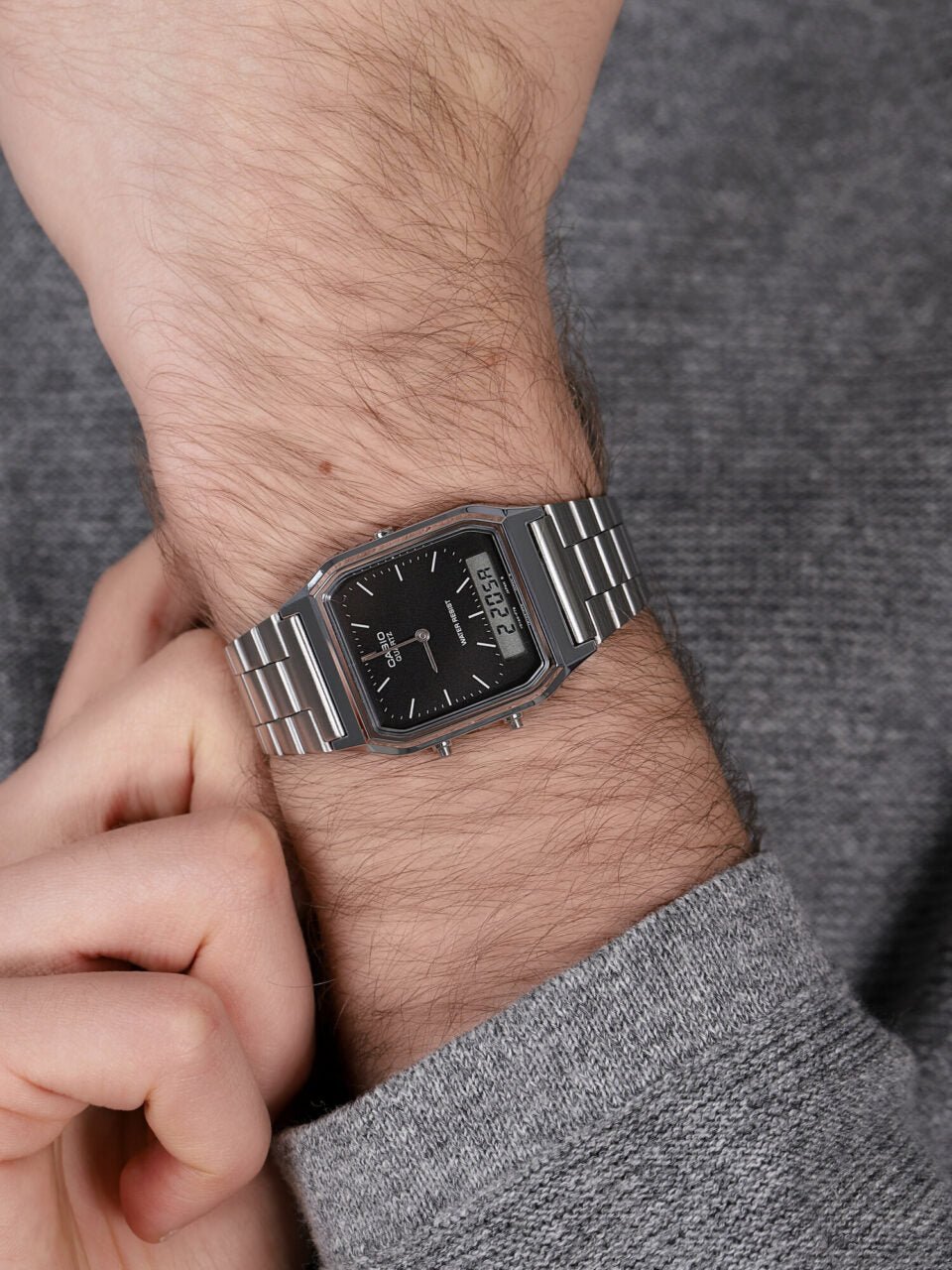 Orologio Unisex Casio Vintage in Acciaio