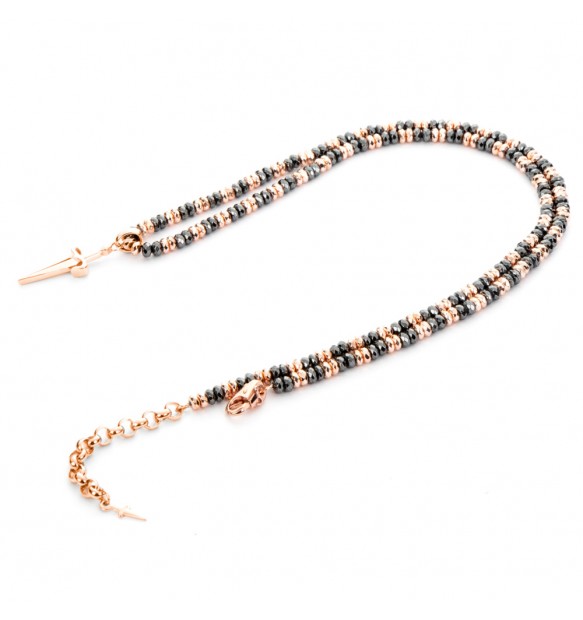 Collana Uomo Cesare Paciotti in Argento Rosè - JPCL2322R