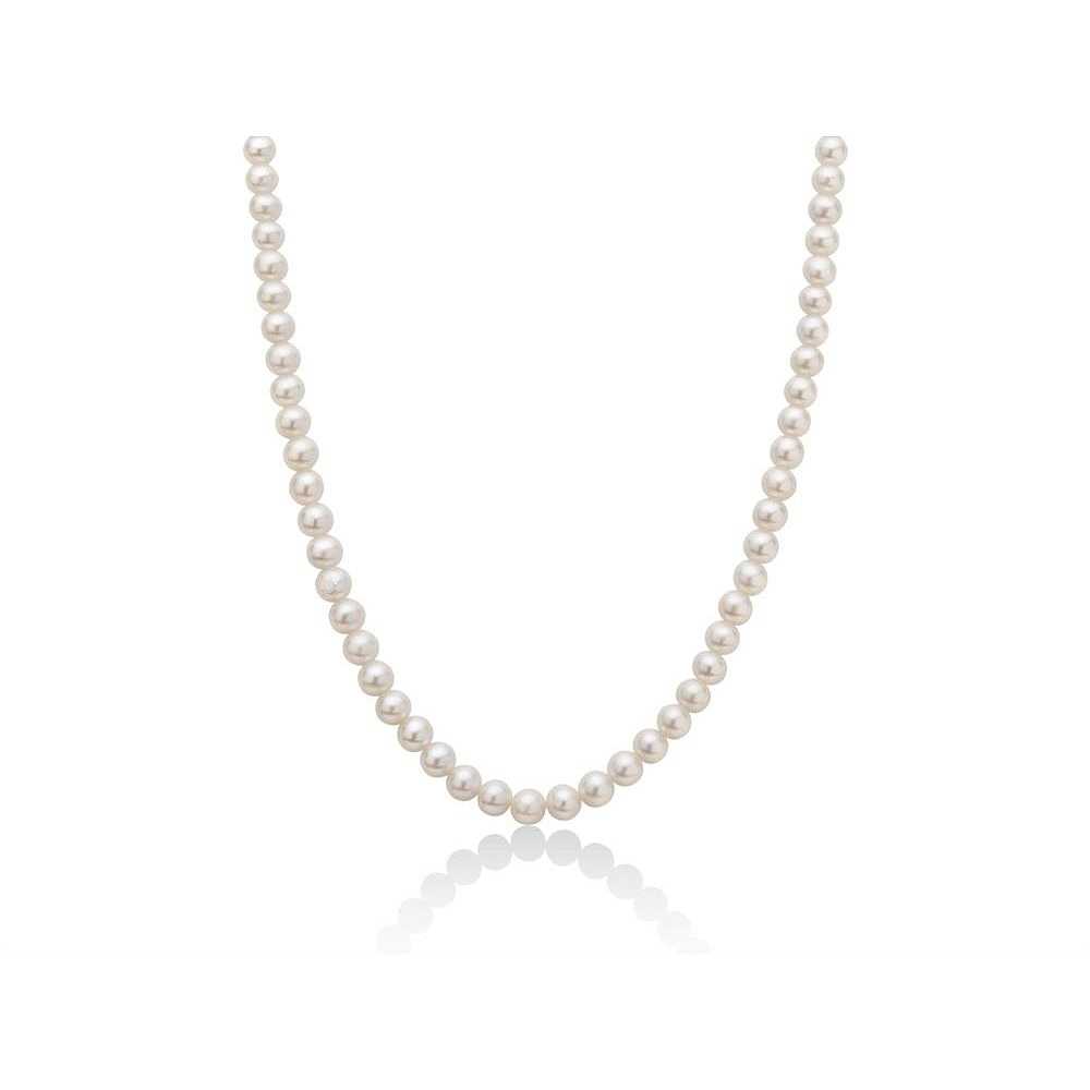 Collana di Perle Miluna in Oro 18KT 18KT mm. 5-5,5