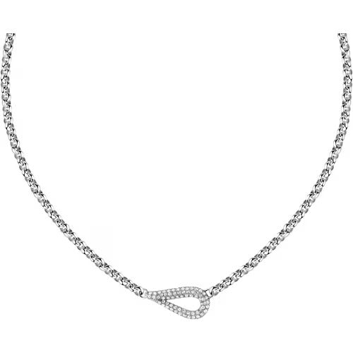 Collana Donna Morellato in Acciaioe Zirconi Design