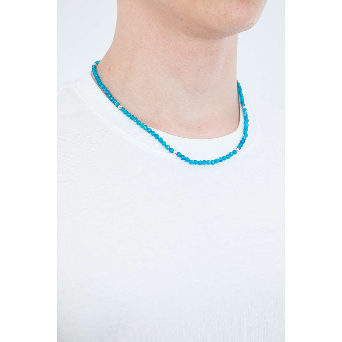 Collana Rosario Uomo Gioielli Cesare Paciotti in Argento