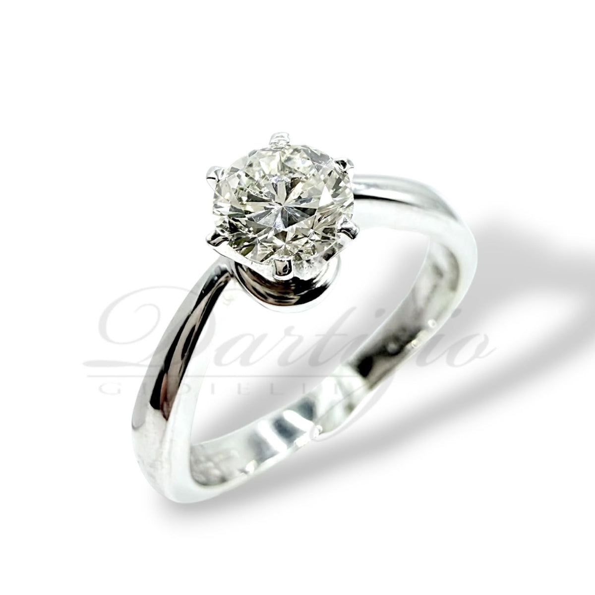 Anello Solitario Salvini in Oro 18KT 18KT e Diamante ct. 0,57