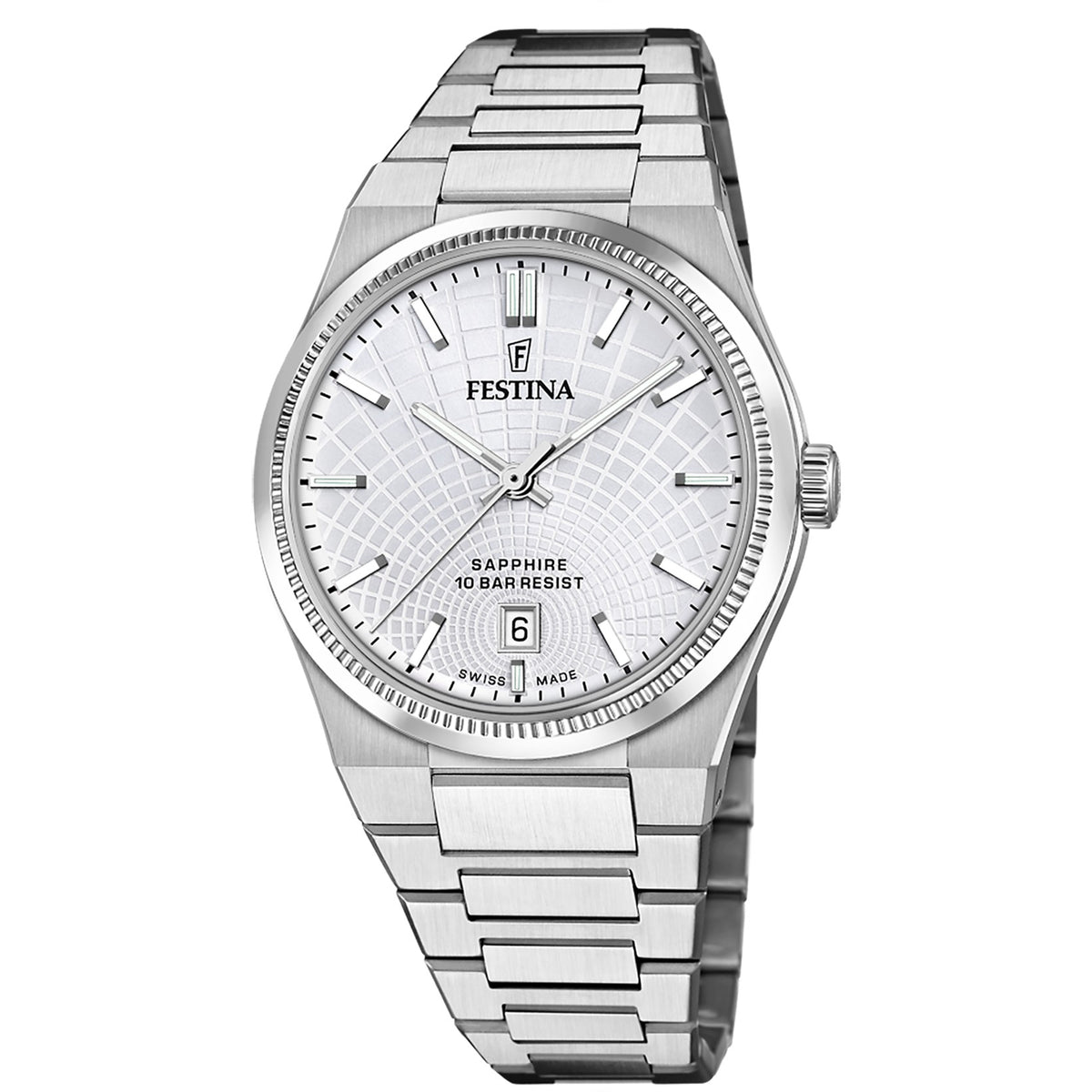 Orologio Uomo Festina in Acciaio Swiss Made Solo Tempo