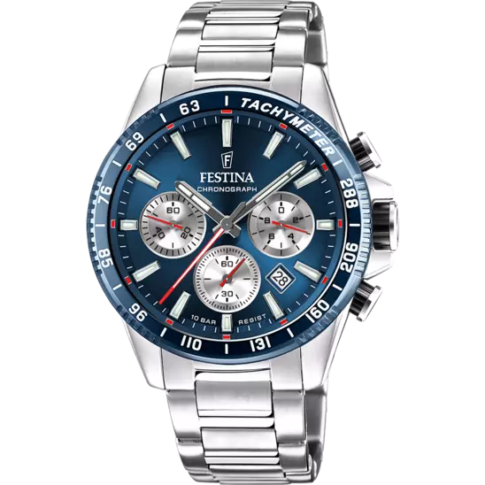 Orologio Uomo Festina in Acciaio Timeless Chronograph - F20560/2