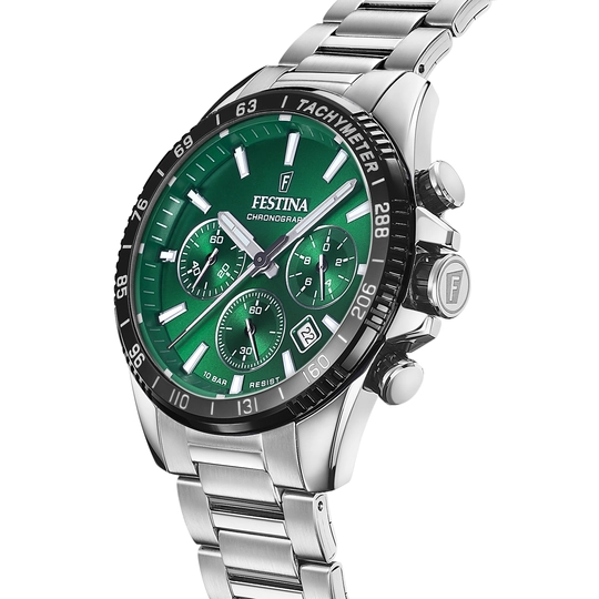Orologio Uomo Festina in Acciaio Timeless Chronograph