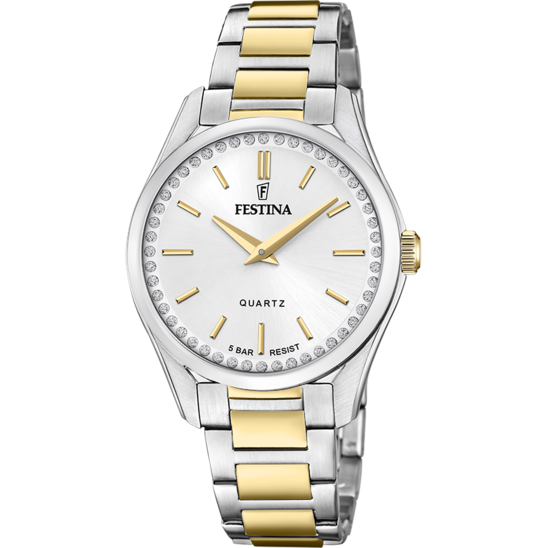 Orologio Donna Festina con Zirconi Solo Tempo - F20619/1