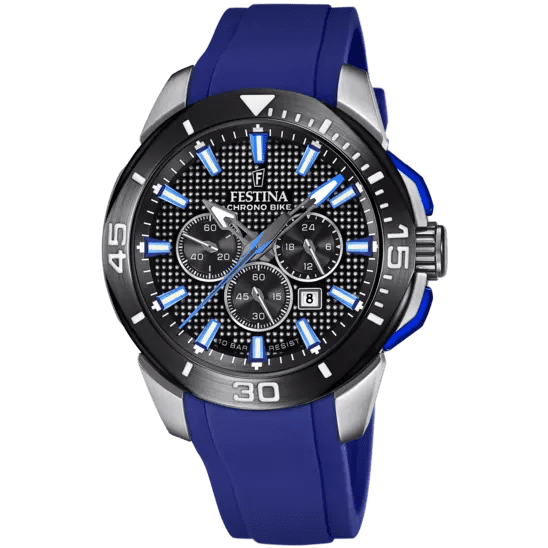 Orologio Uomo Festina in Gomma Blu Chrono Bike